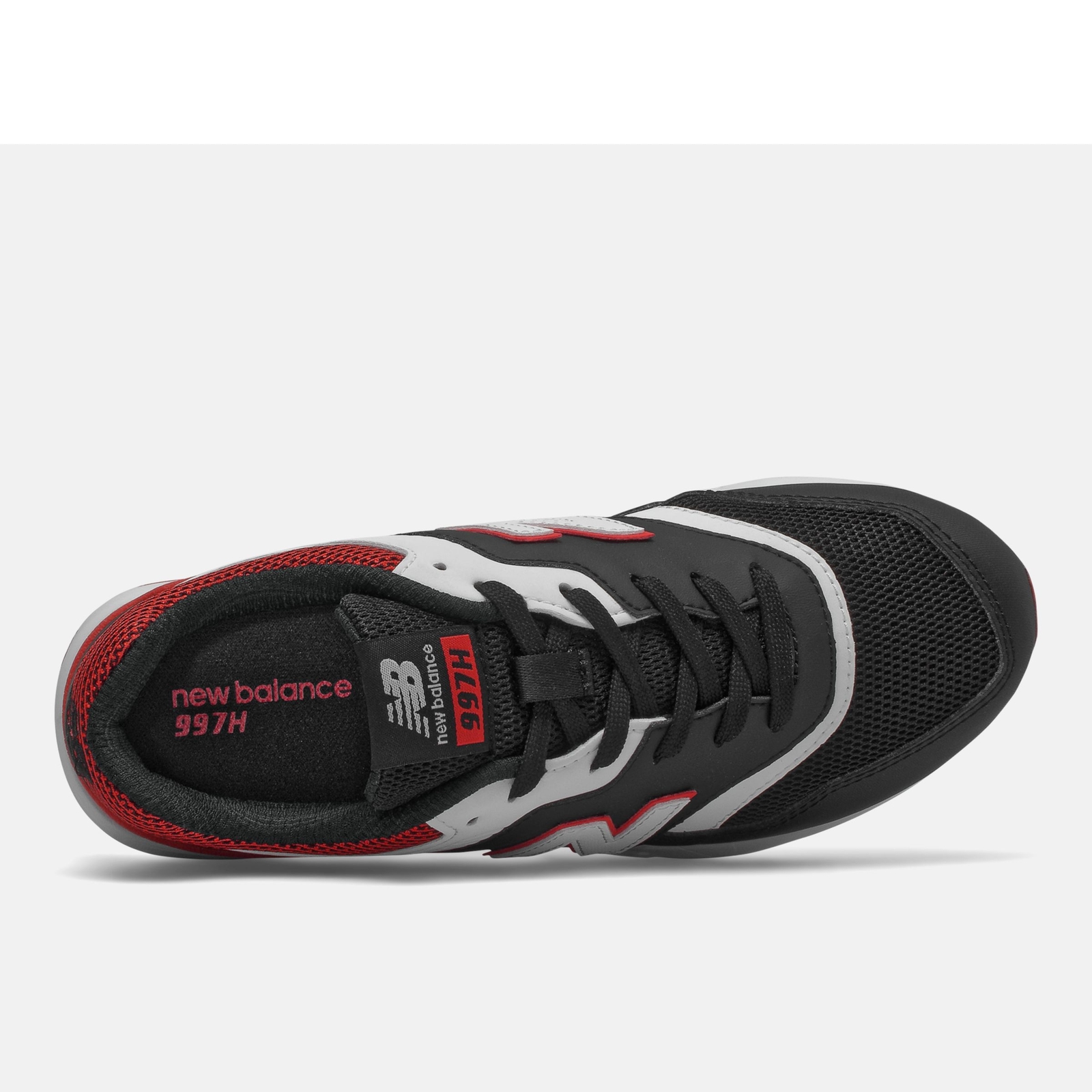 New balance 997h hot sale black red